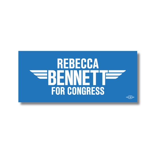 Rebecca Bennett for Congress Bumper Sticker