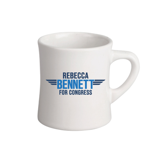 Rebecca Bennett for Congress Diner Mug