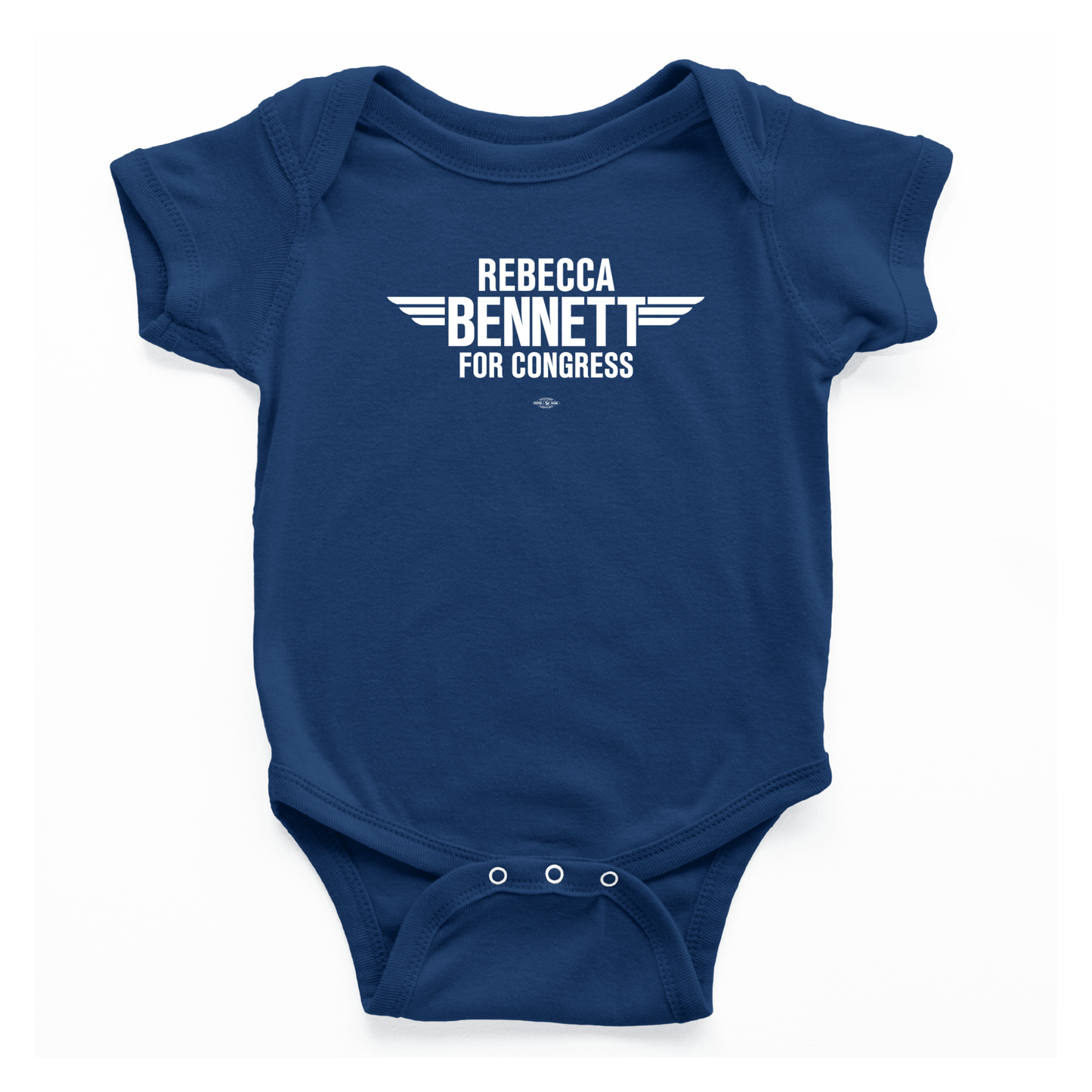 Rebecca Bennett for Congress Onesie
