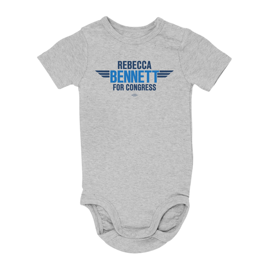 Rebecca Bennett for Congress Onesie